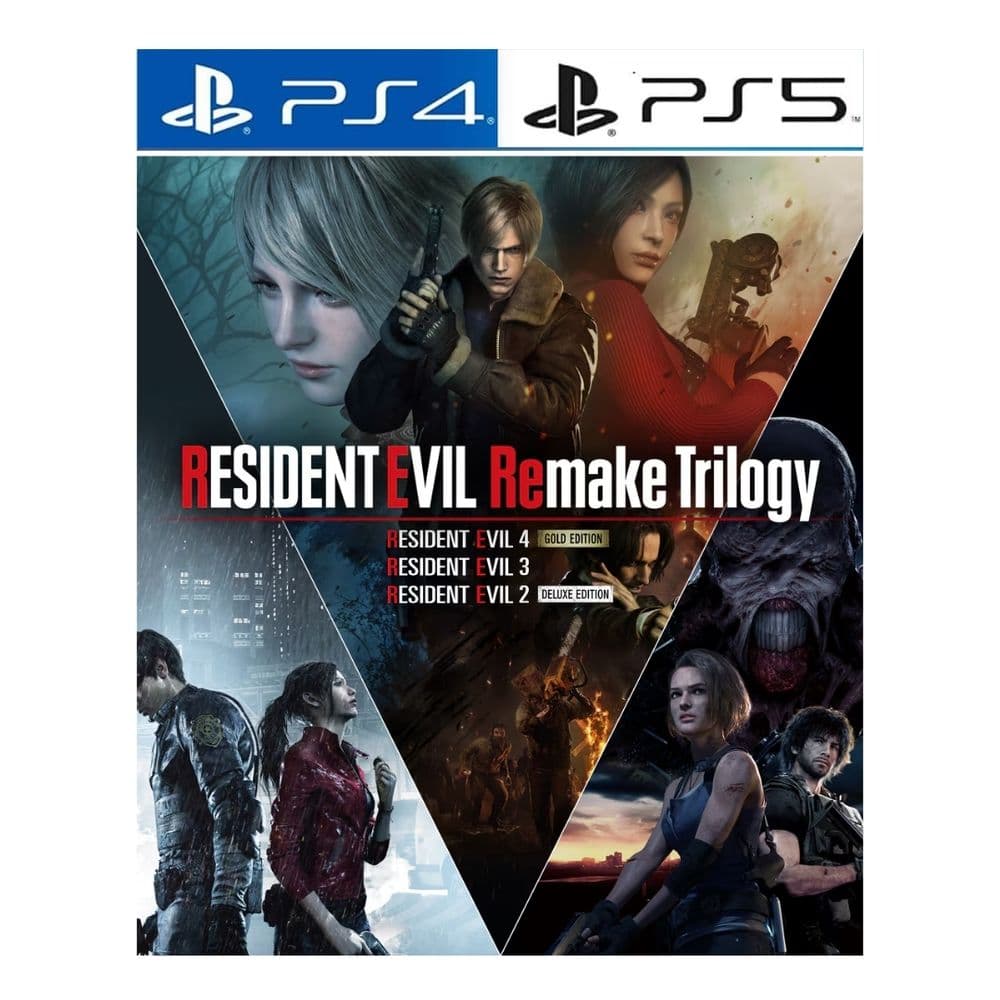 Resident Evil Remake Trilogy Digital PS4 & PS5