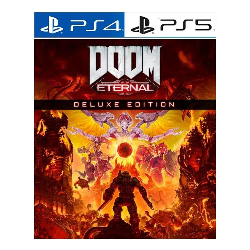 DOOM Eternal Edición Deluxe Digital PS4 & PS5