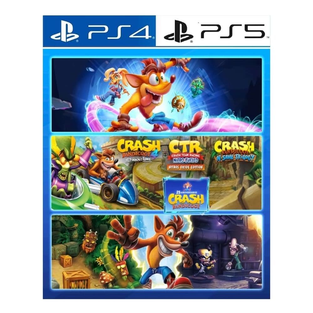 Crash Bandicoot Edición Crashiversario Digital PS4 & PS5 RETRO